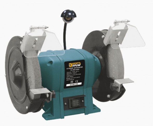 Станок точильный ЭНЕРГОПРОМ HOME MASTER ТС-200/350Л 00-00017793 Станок точильный 350Вт.круг 200х20х16мм