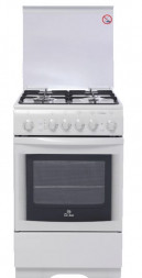 Плита газовая DE LUXE 5040.31Г (951400) бел.