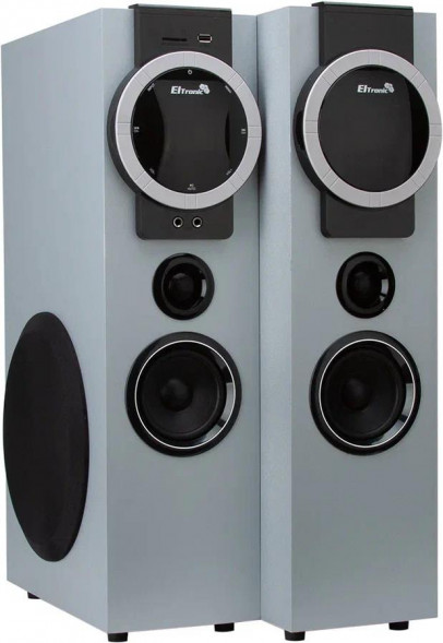 Акустика ELTRONIC 20-81 (HOME SOUND) комплект 2 колонки , серебро