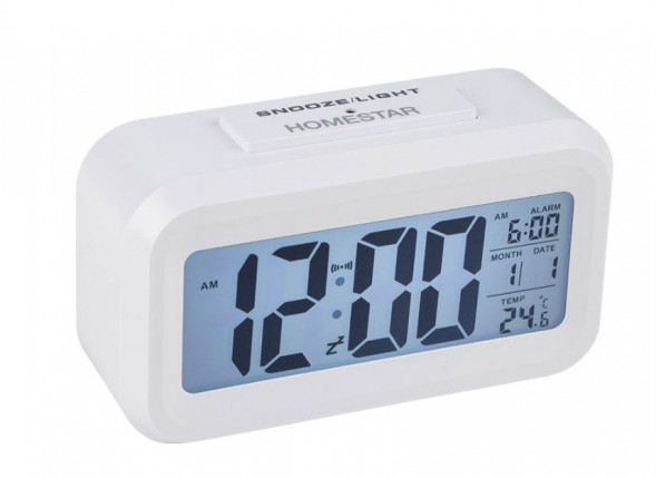 Часы электронные HOMESTAR Часы электронные HOMESTAR HS-0110 белые 104307
