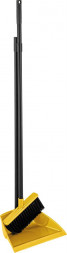 Набор для уборки HOMVER Good Ленивка щетка для пола с совком (ярко-желтый) 223200602/02