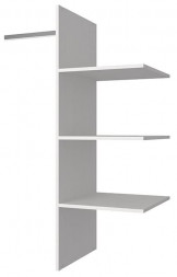 Модульная мебель АНРЭКС TIFFANY Комплект полок 2DG2S цвет вудлайн кремовый (1 уп.)