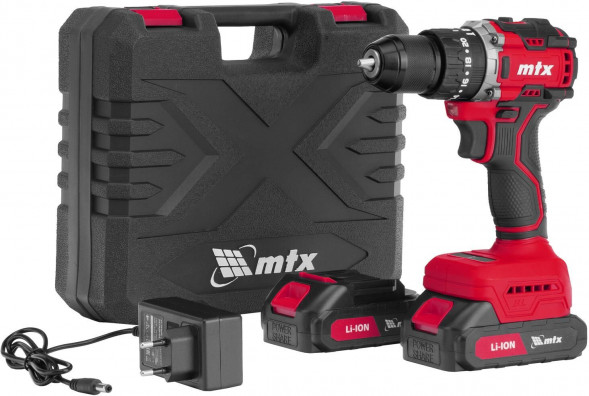 Дрель-шуруповерт MTX Дрель-шуруповерт аккумуляторная ударная бесщет. CIDS-BL-20, Li-Ion, 20 В// MTX Дрель-шуруповерт аккумуляторная ударная бесщет. CIDS-BL-20, Li-Ion, 20 В//