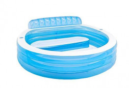 Бассейн надувной INTEX Бассейн надувной 229х218х79 см. Семейный с подголовником . (в коробке) Новинка. Арт. 57190NP