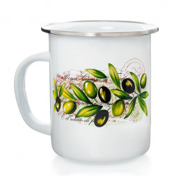 Кружка ЭСТЕТ Кружка ЭТ-72570 &quot;Оливы Тосканы&quot; 0.5 л *10