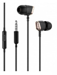 Наушники-гарнитура OLMIO &quot;FLAME&quot; черные (39036)