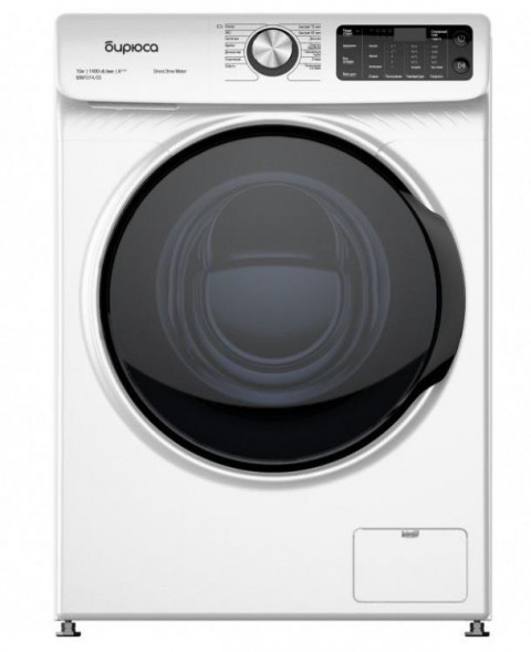 Стиральная машина БИРЮСА WM-SBM1014/15 белый, прямой привод (с мотором Direct Drive)