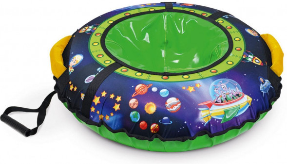 Тюбинг NIKA Игрушка. Тюбинг с круговым дизайном (ТБ3К-70/П2 с пришельцами)