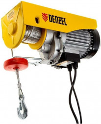 Тельфер DENZEL 52012 Тельфер электрический TF-500, 0,5 т, 1020 Вт, высота 12 м, 10 м/мин