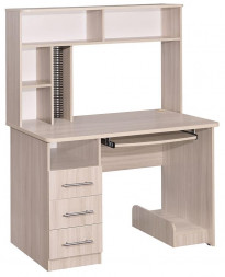 Стол компьютерный ЭЛЕГИЯ КМ.015.02-01-00 Стол компьютерный 1200 мм №1 (Дуб Сонома,Дуб Сонома)