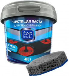 TOP HOUSE Чистящая паста для стеклокерамики, 400 г