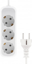 CADENA 2 гн MID 3м сз ПВС 3*1 10А белый