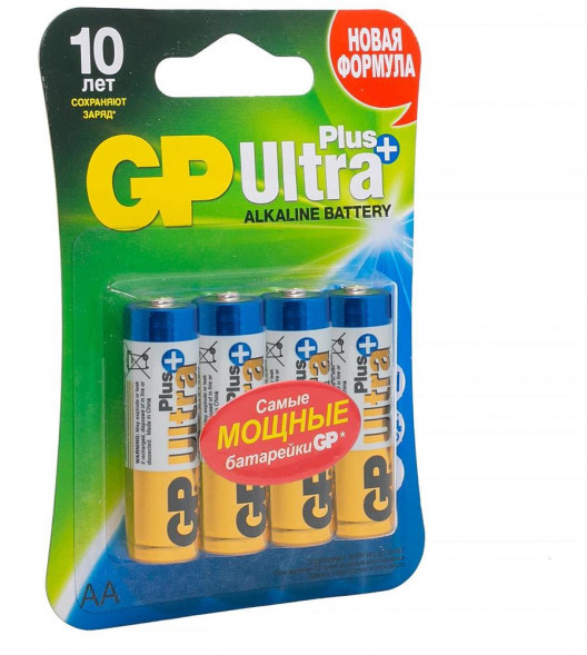 Алкалиновая батарейка GP (12385) 15AUPNEW-2CR4