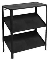 Этажерка VIOLET Этажерка для обуви VIKEA 3-х ярусная (черный) 785307