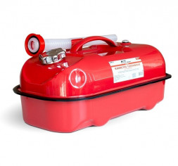 Канистра топливная AVS HJM-10 металлическая горизонтальная 10 Л (красная)