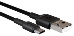Кабель MORE CHOICE (4627151197289) K14m USB (m)-microUSB (m) 1.0м - черный