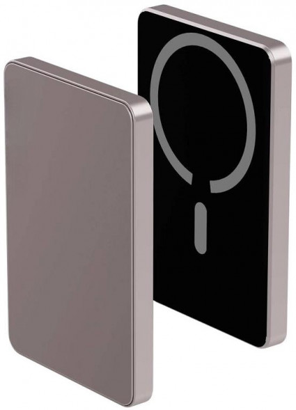 Внешний АКБ AKSBERRY (6900291940013) E501 с MagSafe 5000 mAh, золотистый