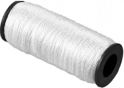 Шнур кручёный СИБИН 1.5 мм, 100 м, 45 кгс, крученый, катушка, капроновый шнур (50526)