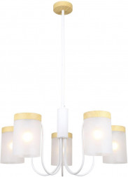 ESCADA 1172/5P E14*40W White/Wood