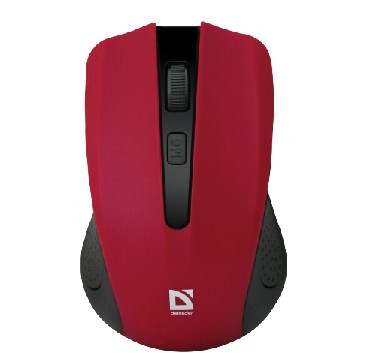 Мышь беспроводная DEFENDER (52937) ACCURA MM-935 красный