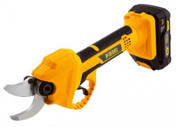 Секатор DENZEL Секатор аккумуляторный CP-30, 18В LI-ION 59435