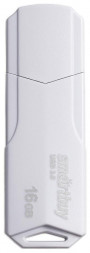 Флэш-напокитель SMARTBUY (SB16GBCLU-W3) UFD 3.0/3.1 016GB CLUE White