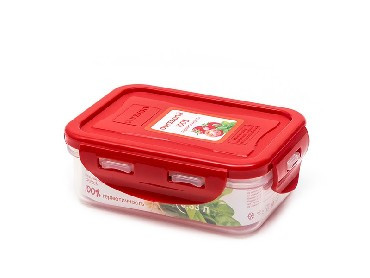 Посуда из пластика OURSSON CP0503S/RD контейнер прямоуг. 0,5л