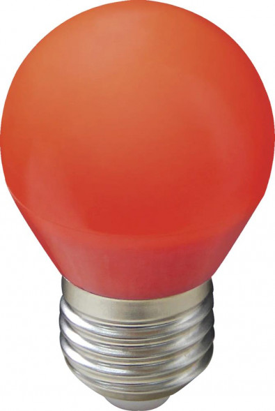 Лампа светодиодная ECOLA K7CR20ELB globe LED color 2W/G45/E27 матовая колба красный