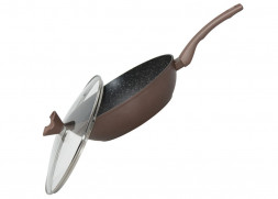 Сковорода GREEN POINT GP-3176 Сковорода ВОК с крышкой 26 см 1х6