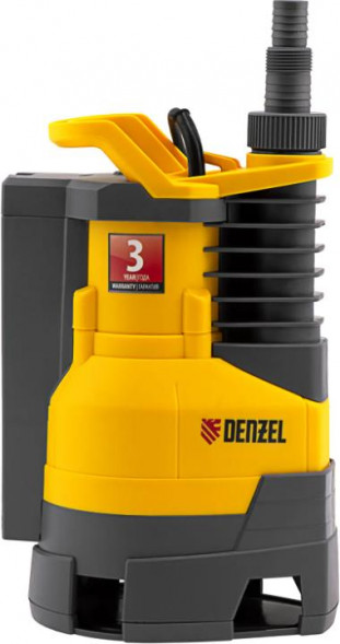 Дренажный насос DENZEL DPХ450, 450 Вт, подъем 5 м, 9000 л/ч 97325