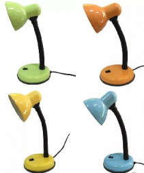 Лампа настольная REV 25051 7 1хE27, MIX (оранж/зел/желт/гол)