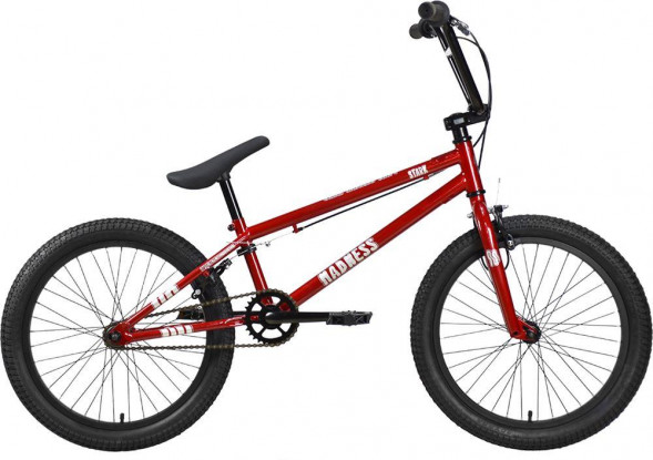 Велосипед STARK Madness BMX 1 красный/серебристый/черный HQ-0014361
