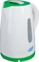 Чайник электрический ВЕЛИКИЕ РЕКИ Томь-1 белый/зеленый, 1,7 л ВЕЛИКИЕ РЕКИ Томь-1 белый/зеленый, 1,7 л