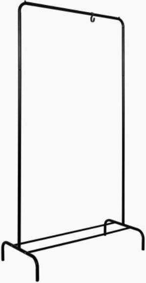 ЗМИ Вешалка гардеробная "Радуга 1" (Черный) ВГАР1 Ч