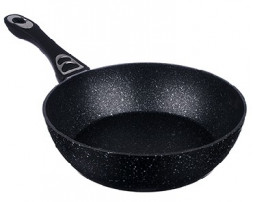 Сотейник SATOSHI Танто Сотейник литой d28см, антипригарное покрытие Мрамор, индукция 846-389