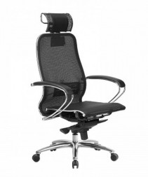 Кресло МЕТТА Кресло Samurai S-2.04 Черный плюс