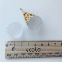 АКСЕССУАРЫ ДЛЯ СВЕТИЛЬНИКОВ ECOLA DL24RVECB Сделай сам Хрустальный светильник Подвеска Шар Матовый