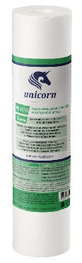 Картридж UNICORN механический из вспененного полипропилена 10 10 микрон РS 1010 S