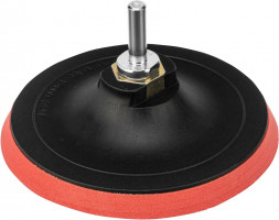 Насадка для дрели MATRIX Насадка для дрели и УШМ с липучкой, 125 мм// MATRIX Насадка для дрели и УШМ с липучкой, 125 мм//