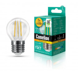 Лампа CAMELION (13457) LED7-G45-FL/830/E27