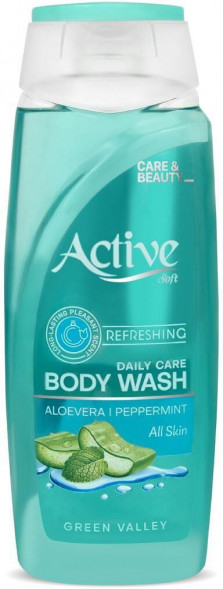 Гель для душа ACTIVE CARE &amp; BEAUTY. Освежение. 400 мл. Green 532302068 ACTIVE CARE &amp; BEAUTY. Освежение. 400 мл. Green 532302068
