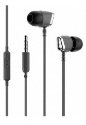 Наушники-гарнитура OLMIO &quot;FLAME&quot; серые (39037)