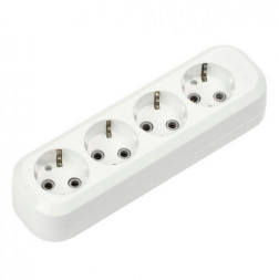 колодка SMARTBUY (SBE-16-4-00-Z) колодка 3 гнз. 16а/3,5квт, c заземлением