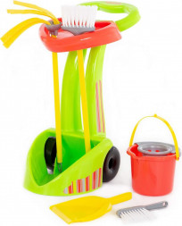 Игрушка ПОЛЕСЬЕ Набор Чистюля-2 (6 элементов) (в коробке)