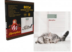 Весы МАТРЁНА МА-090 кот