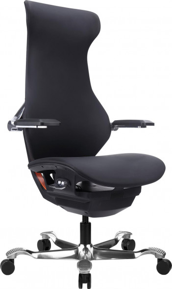 EVERPROF Atom Кресло Black Экокожа Черный