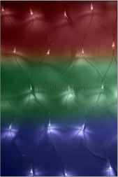 Электрогирлянды NEON-NIGHT (215-139) Гирлянда - сеть светодиодная 1, 8х1, 5м мультиколор