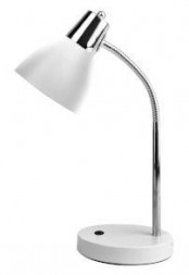 светильник CAMELION (15184) KD-359 C01 белый (Светильник настольный,230V 40W E27)