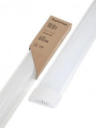 Светильник светодиодный линейный КОСМОС SDPO1-18W4K-OP-IP40 белый