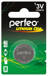 Элементы питания PERFEO CR2016-1BL LITHIUM (5)